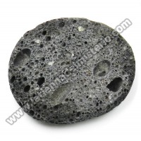 Lava negra rodado plano