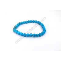 Pulsera de turquenita 6 mm