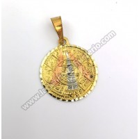 Calendario Azteca de tumbaga