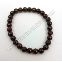 Pulsera de granate 6 mm
