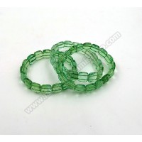 Pulsera de fluorita facetada