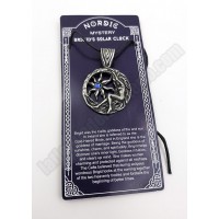 Diosa Brigid con piedra azul