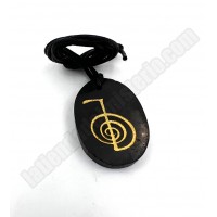 Colgante de Shungita Cho-ku-rei