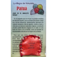 Amuleto Patuá San Jorge Protector del hogar