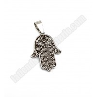 Mano de Fátima con ojo turco labrado